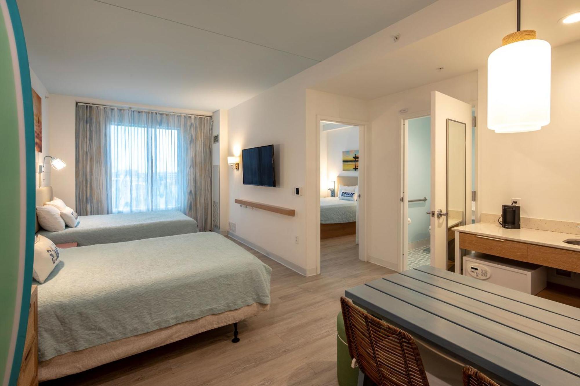 Two-Bedroom Suite Pool View Roll Shower Mobility Accessible Includes Early Park Admission*